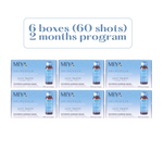 Miya Kea's Liquid Collagen Joint Health - 2-Months Program - 6 Boxes (60 shots)