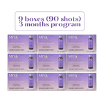 Miya Kea Liquid Collagen with Melatonin - 3-Months Program - 9 Boxes (90 shots)